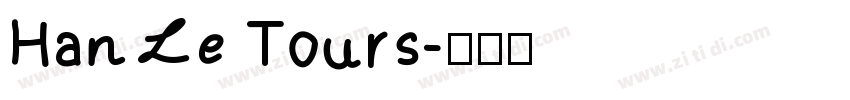 Han Le Tours字体转换